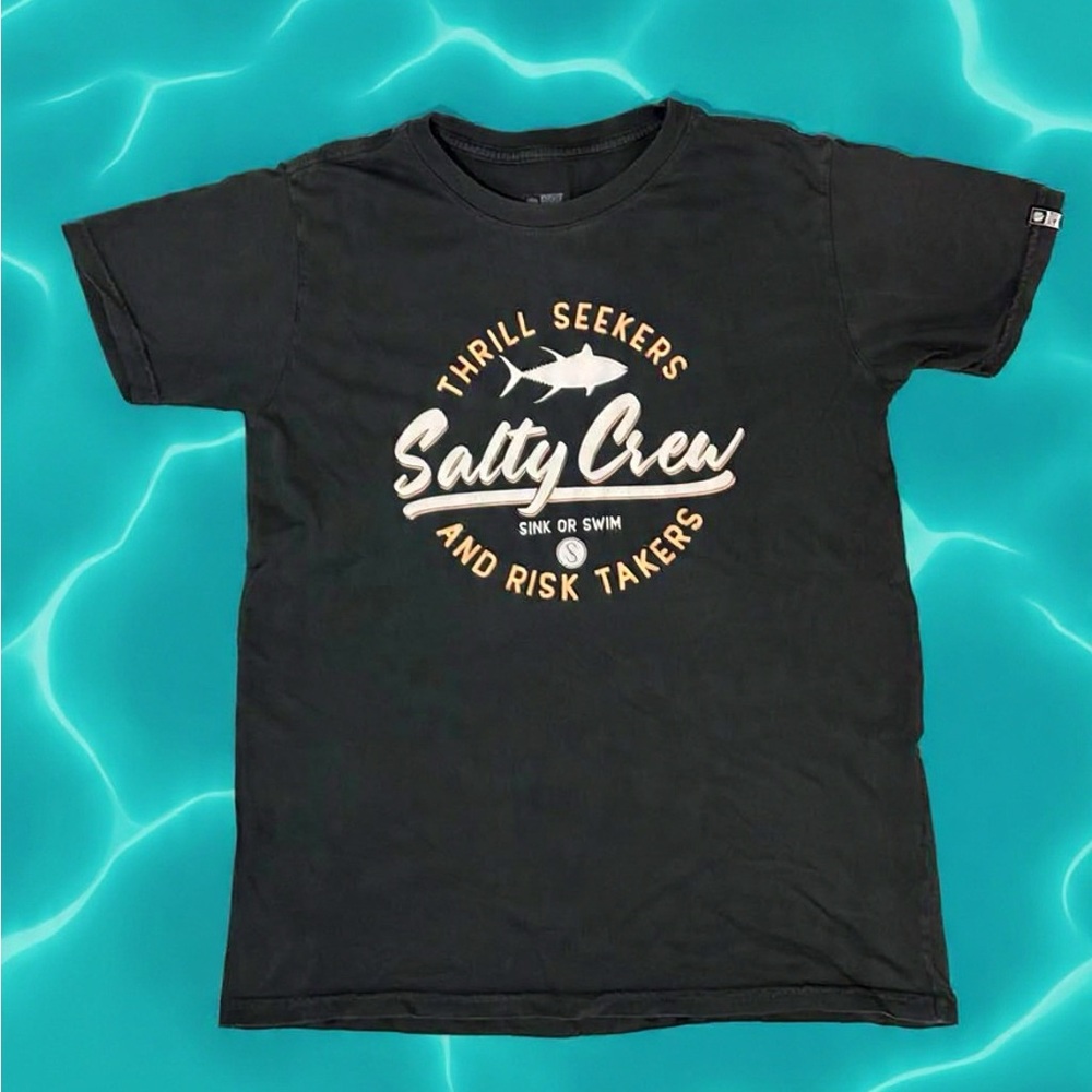 Salty Crew women’s Charcoal Cotton T-shirt